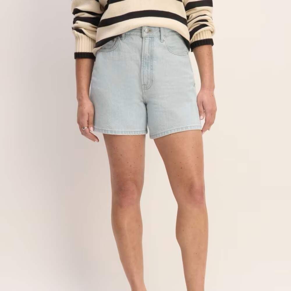 Everlane A-Line Denim Short